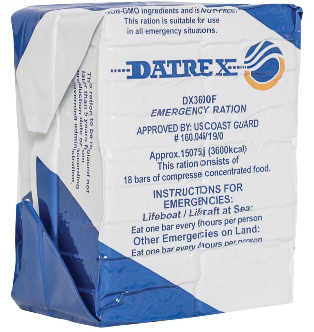 DATREX EMERGENCY RATION BARS MADE IN THE USA