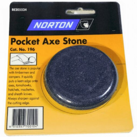 Pocket Axe Sharpening Stone 7.5 CM Combination Course and Fine Grit Oil Stone