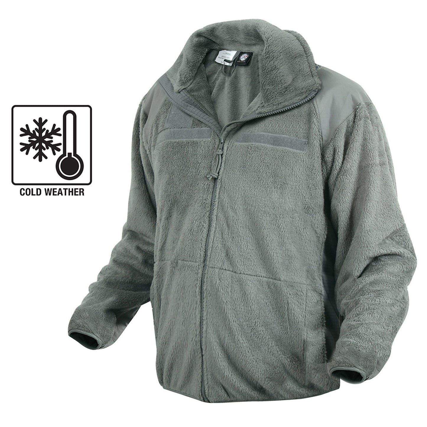 Rothco's Gen III Level 3 ECWCS Jacket, part of the Extreme Cold Weather Clothing System (ECWCS), aids in protection against harsh environments and can be worn as a standalone jacket or as a liner for a softshell jacket, parka, or other extreme weather jackets.