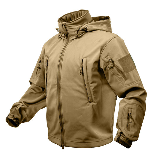   Rothco’s Soft Shell Tactical features a 3-layer wind-resistant, moisture-wicking, and insulating waterproof construction that is perfect for the great outdoors.
