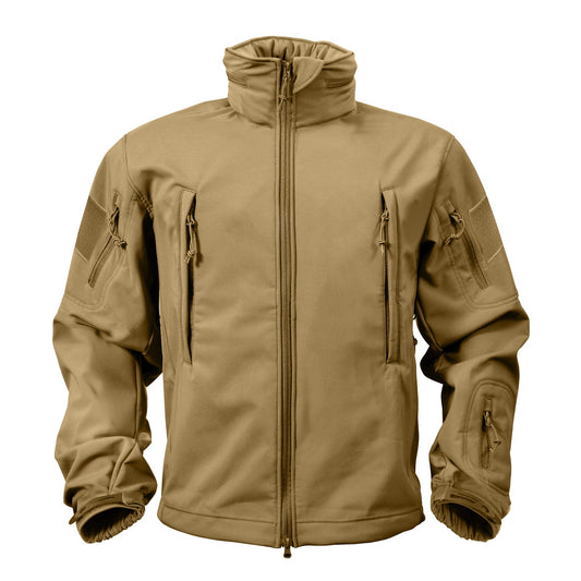 Rothco’s Soft Shell Tactical features a 3-layer wind-resistant, moisture-wicking, and insulating waterproof construction that is perfect for the great outdoors.