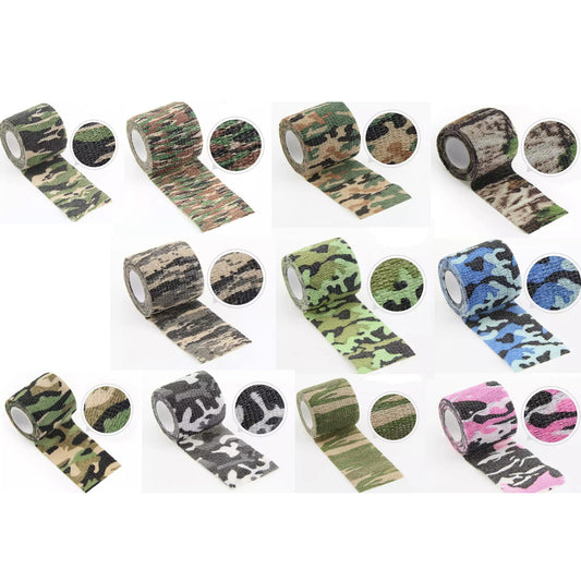 Self Cling Camo Wrap Tape 7.5cm x 4.5m by Defence Q Store