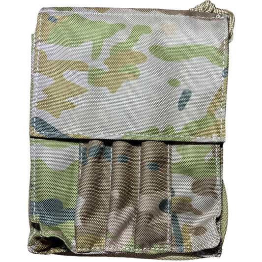 This notebook cover is a handy cover that will keep your notebook protected from the elements  Ideal for storing personal information, this notebook cover is made from heavy duty 900D double coated polyurethane fabric  Perfect for taking on hiking, camping, outdoor trips or for use in cadets and scouts www.defenceqstore.com.au