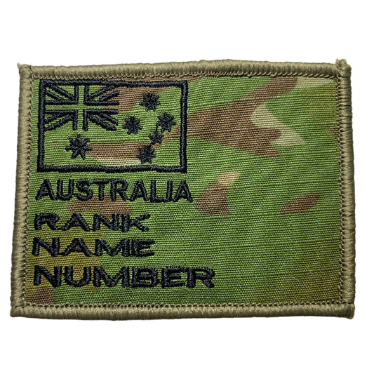 Australian Army Gear Patch in various colours for a bit of fun.  Some units are still using auscam, others are using AMCU but we had the idea to come up with a range of fun options as well.   Size is 7.5cm x 5.5cm. www.defenceqstore.com.au