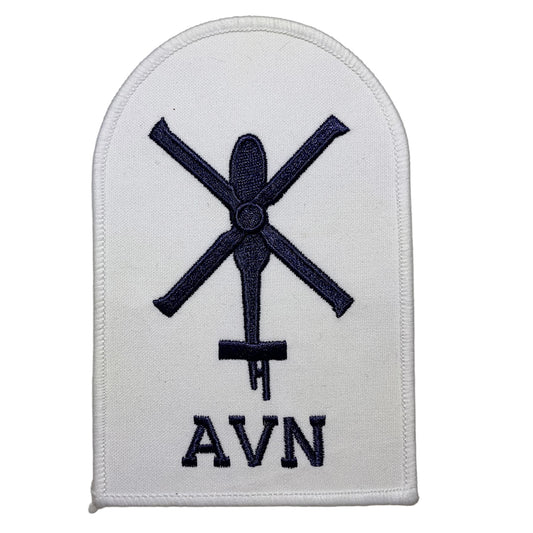 Perfectly sized, this Aviation Support Badge White has embroidered details ready for wear Specifications: Material: Embroidered details Colour: Blue, White www.defenceqstore.com.au