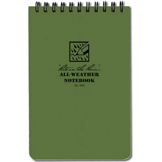 946 Notebook 102x152mm Green