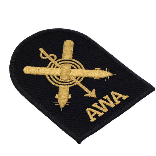 Perfectly sized, this Acoutistc Warfare Analyst Badge has embroidered details ready for wear  Specifications:      Material: Embroidered details     Colour: Black, gold