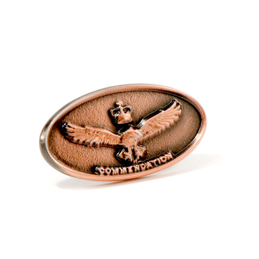 Chief of the Air Force Commendation – Bronze (Full Size) Measurments: 3cm Colour: Bronze www.defenceqstore.com.au