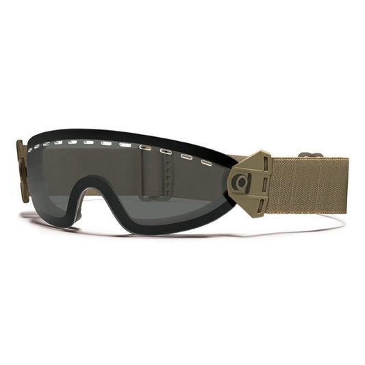      Special operations eyewear package authorized     Slotted ventilation technology     Lenses meet US MIL-DTL-43511D goggle impact level clause 3.5.10     Smith's uncompromising optical quality     Durable 35 mm woven strap     Exterior hard coat for increased scratch resistance     Anti-fog inner coating for fog mitigation     Each color also available in Gray and Ignitor lens tints     100% protection from UVA/B/C rays