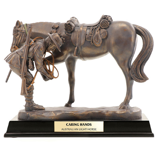 Throughout the Great War the 1st AIF relied heavily on horsepower to function. Duties of the horses ranged from transporting supplies, communications, artillery and of course – The Light Horse. The welfare of these mounts was paramount to the success of any operation and indeed the smooth running of the entire corps. The ability of the horses to carry their out tasks was of utmost importance and as such their condition was closely monitored, for as the ancient Greek’s said “No hoof. No horse”