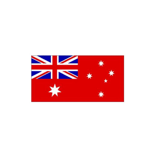 The Red Ensign is simply a red version of the Australian National Flag. Throughout the 20th Century, this flag was used as both a navy flag and a civilian flag and confusion around it’s use continued until the Flags Act 1953 was passed which specified the Blue Ensign as Australia’s National flag and the Red Ensign to be used by registered Merchant ships. Australians have fought under this flag during both world wars and it remains a popular alternative. www.defenceqstore.com.au