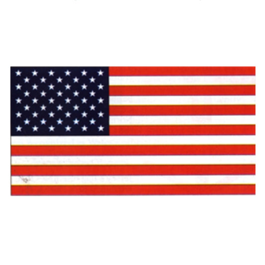 The American flag consists of thirteen equal horizontal stripes of red and white, representing the thirteen British colonies that declared independence from the Kingdom of Great Britain and became the first states on the USA. Referred to specifically as “The Union,” a blue rectangle sits in the Canton containing fifty white stars, each representing a state of the USA. www.defenceqstore.com.au