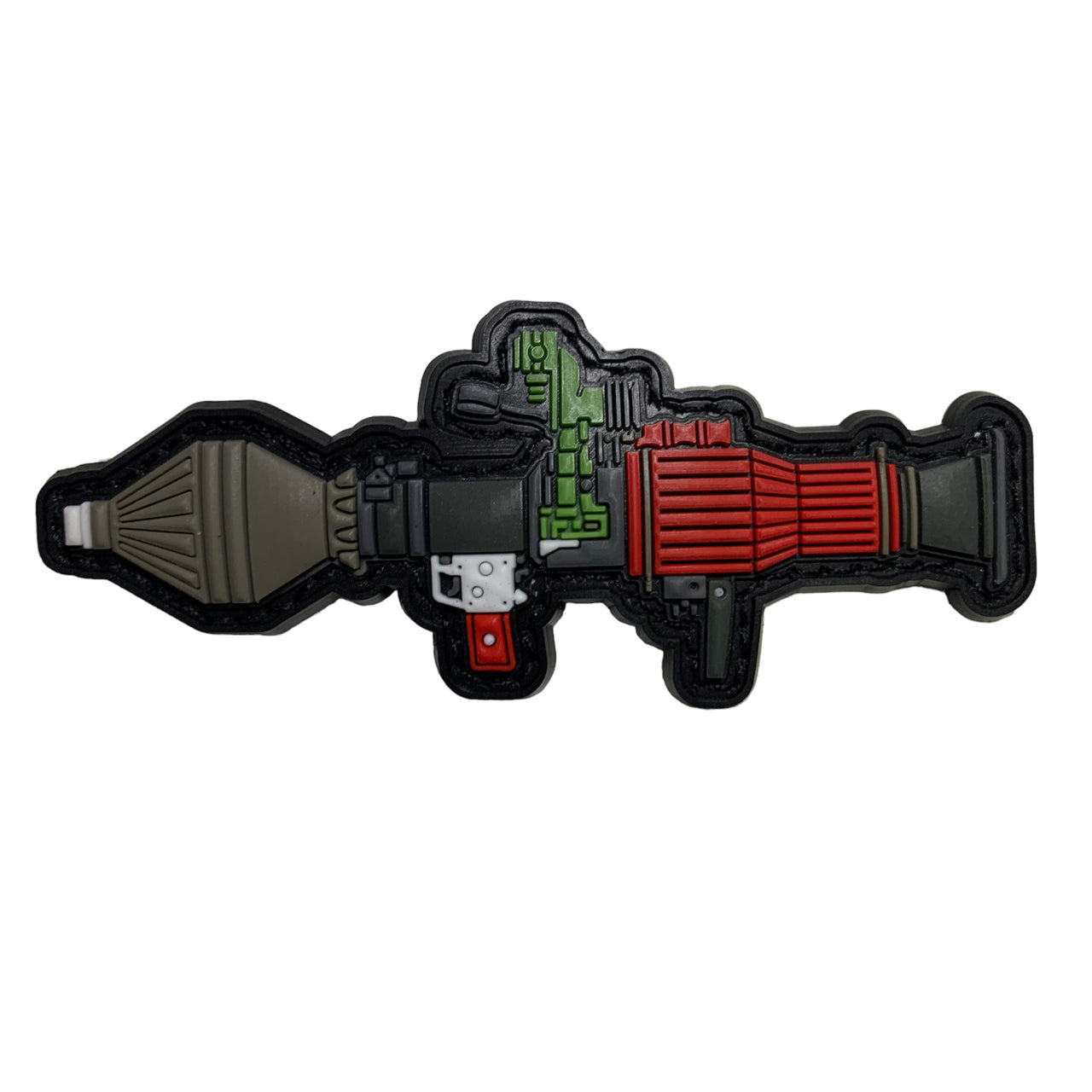 RPG PVC Patch, Velcro backed Badge. Great for attaching to your field gear, jackets, shirts, pants, jeans, hats or even create your own patch board. Size: 9x4cm www.defenceqstore.com.au