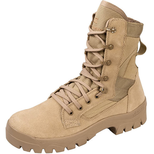 The T8 is a Chief of Army approved multi-terrain tactical boot for unsurpassed comfort and protection even under a heavy load and in demanding field conditions across varied terrain from mud-soaked trails to arid desert sands, steep slopes and sheer rock face. www.defenceqstore.com.au