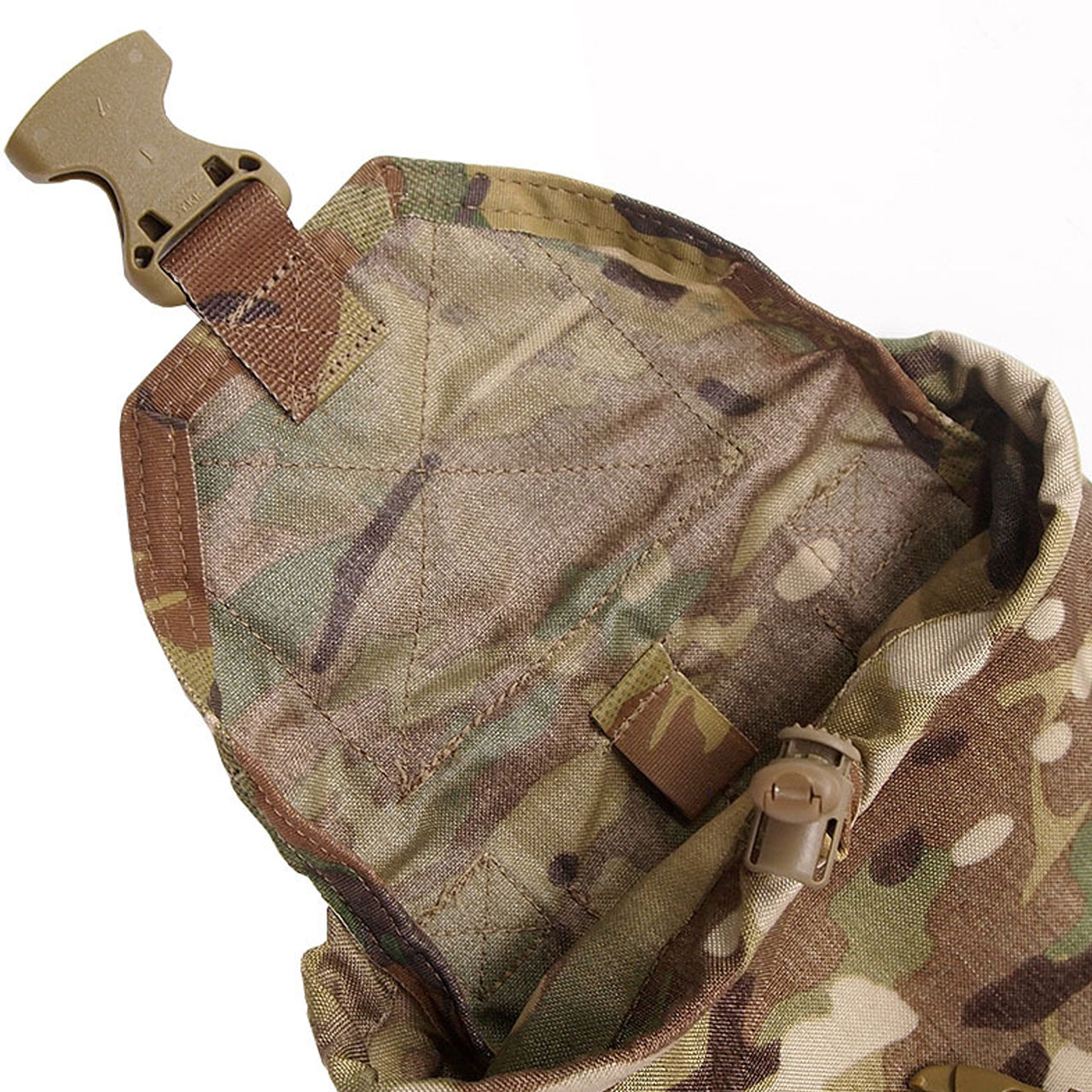 Manufactured from 500D Cordura, the Hydration Lite is designed to hold 2-litre reservoirs and is the compact brother to the proven Hydration Cover. Requiring 6 MOLLE rows and 4 columns to mount, the Hydration Lite will fit comfortably on most current rigs with minimal overhang. www.defenceqstore.com.au