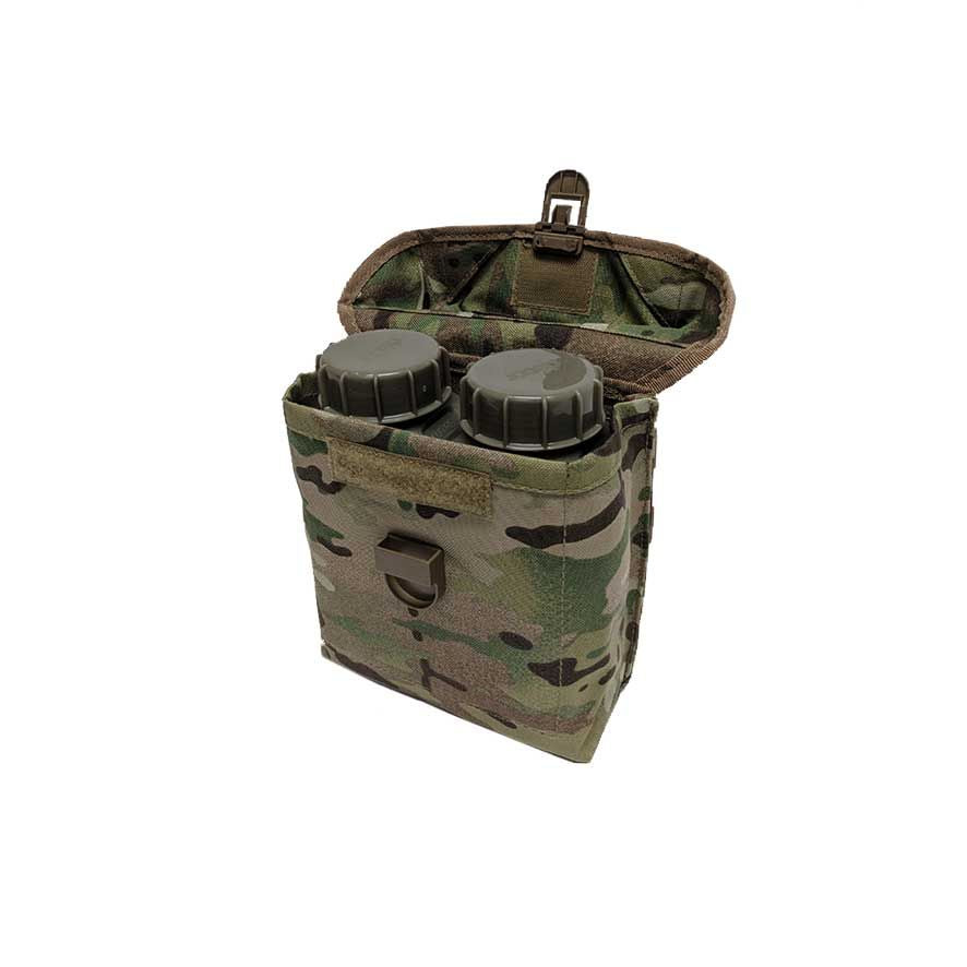 The Valhalla MOLLE Minimi Pouch has been built to the same standards as the standard issue Minimi's however it is much lighter, stronger and can be MOLLE mounted.