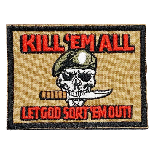 Kill Em All Patch Hook & Loop