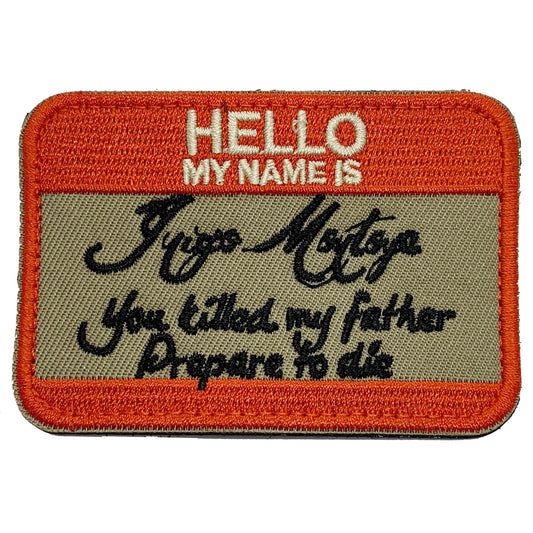 Hello my name is Patch Hook & Loop. Size: 8x5.5cm HOOK AND LOOP BACKED PATCH(BOTH PROVIDED)