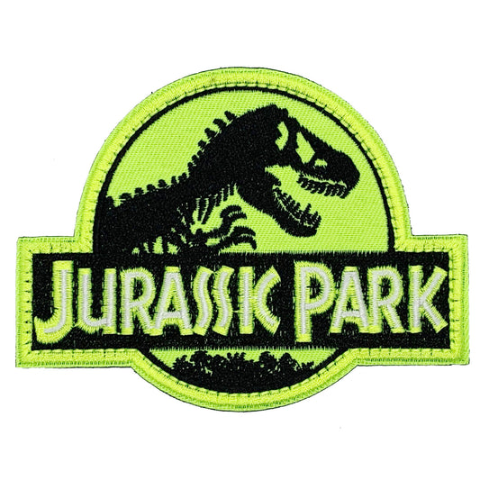 Jurassic Patch Hook & Loop  Size: 10.5x8cm  HOOK AND LOOP BACKED PATCH(BOTH PROVIDED)