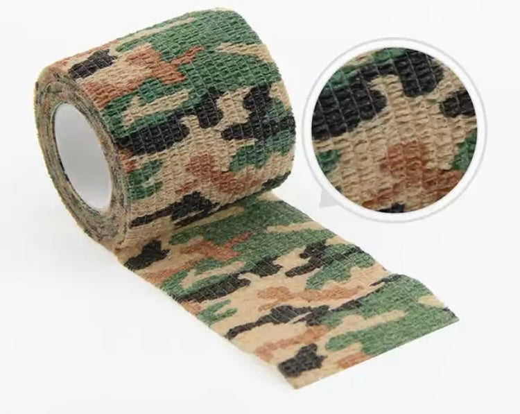 Self Cling Camo Wrap Tape 7.5cm x 4.5m by Defence Q Store
