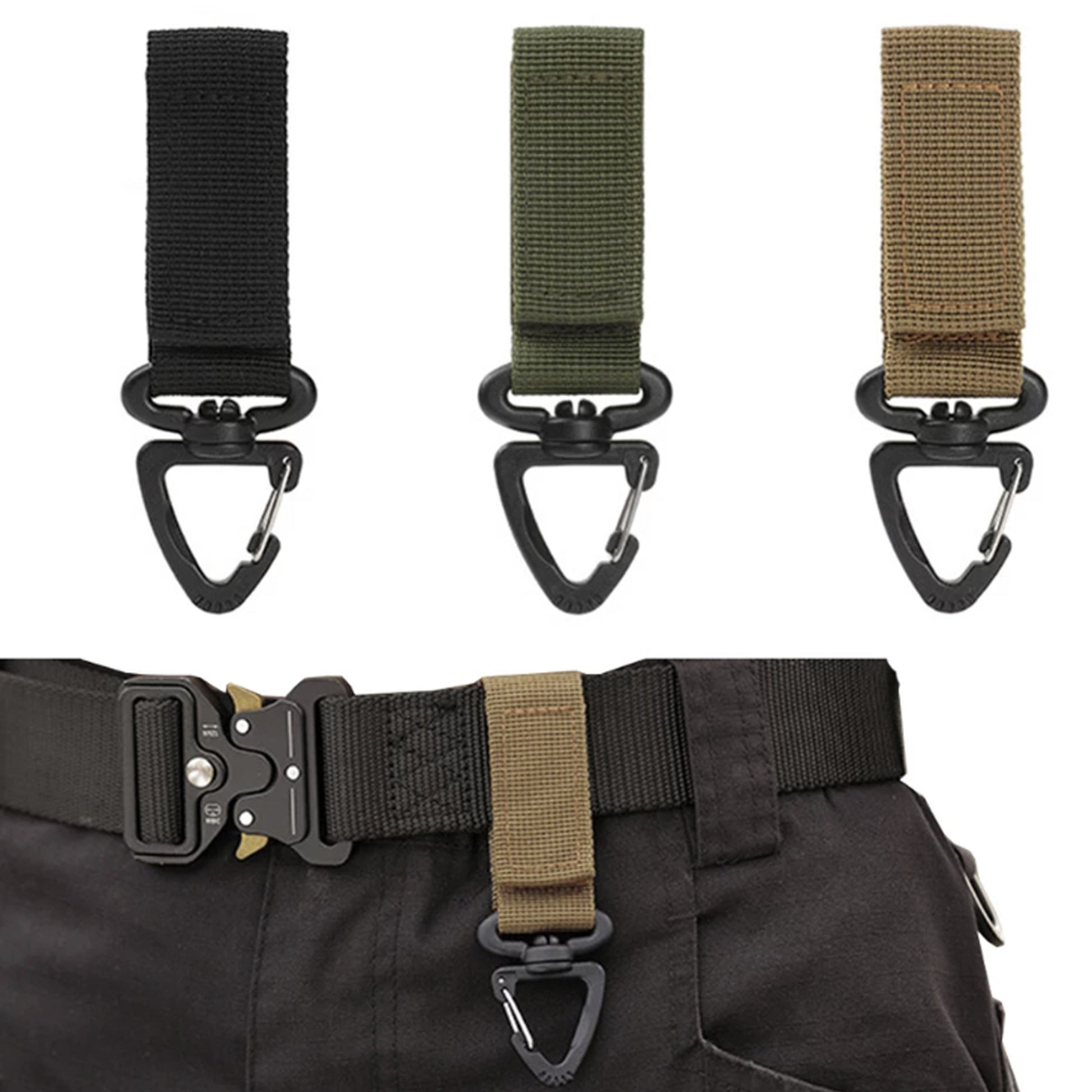 Secure your keys with ease and convenience! Never lose your keys again with this versatile and essential MOLLE Key Holder. Attach it to any belt, backpack, or webbing for quick and effortless access, no matter where you are. Keep your gear organized and your hands free with this must-have addition to your tactical arsenal. www.defenceqstore.com.au
