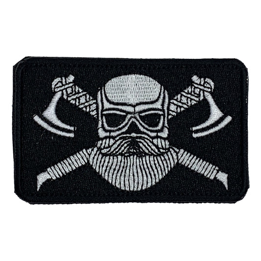 Viking Axes Velcro Backed Patch Size: 8x5cm by www.defenceqstore.com.au