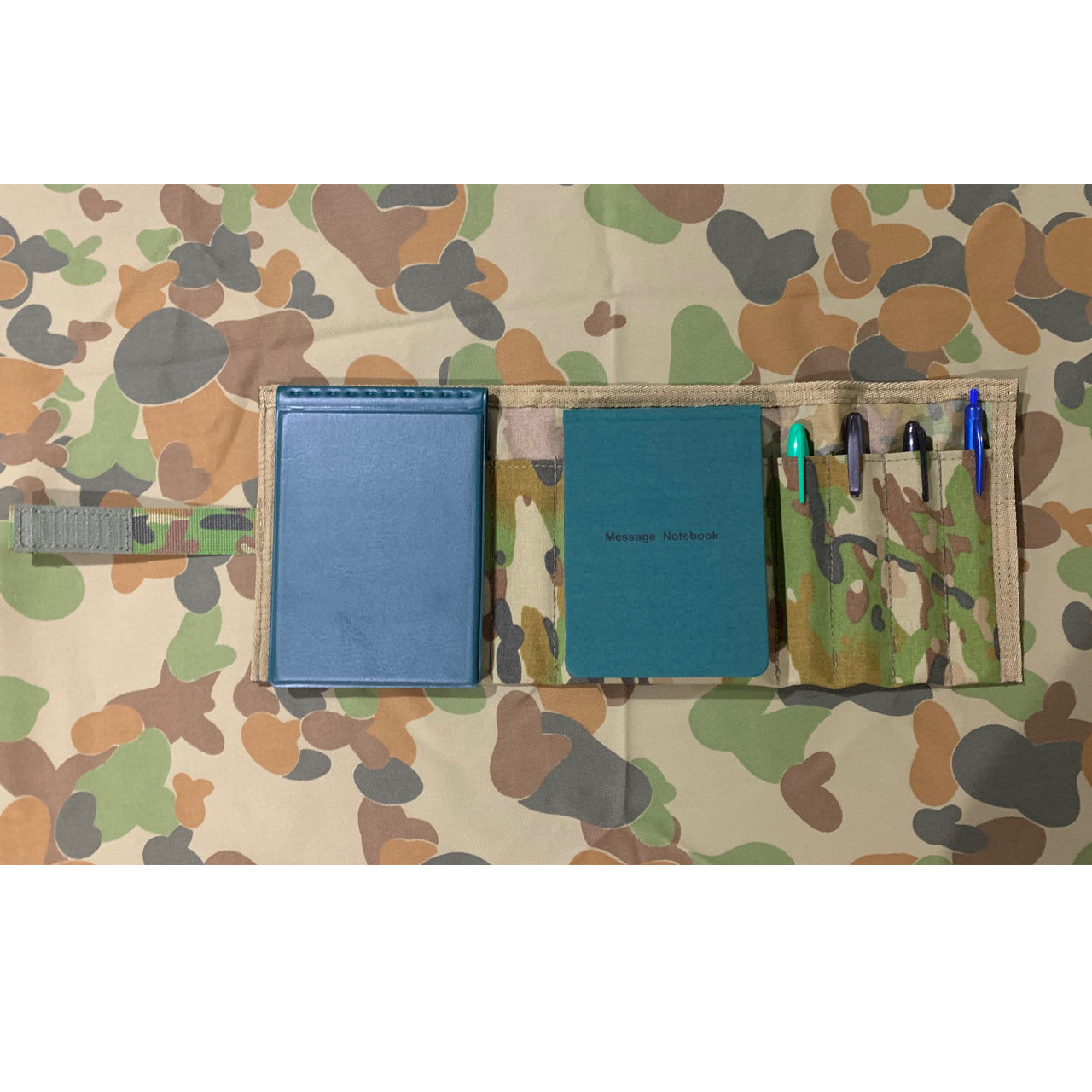 With the edition of our new AMC Notebook Cover, we had to make a bundle for you legends out there and to save buying everything individually which can be costly. Bundle includes: Notebook Cover, 20 page Viewee Twoee, Field Notebook and x4 black pens or we can exchange x2 pens for x2 pencils if you like www.defenceqstore.com.au