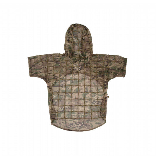 The Valhalla Ghillie suit is designed for Military and Law Enforcement who require visual camouflage and concealment. It features an integrated hood and wide 550 cord grid work for garnish and foliage attachment. www.defenceqstore.com.au