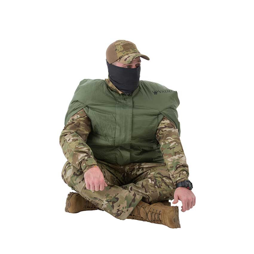 Dimensions packed in compression sack: 20cm x 34cm Dimensions rolled out: Length 220cm width: at shoulders 85cm at feet 55cm Weight: 1.45kg Comfort Rating: -5°C Extreme Rating: -10°C