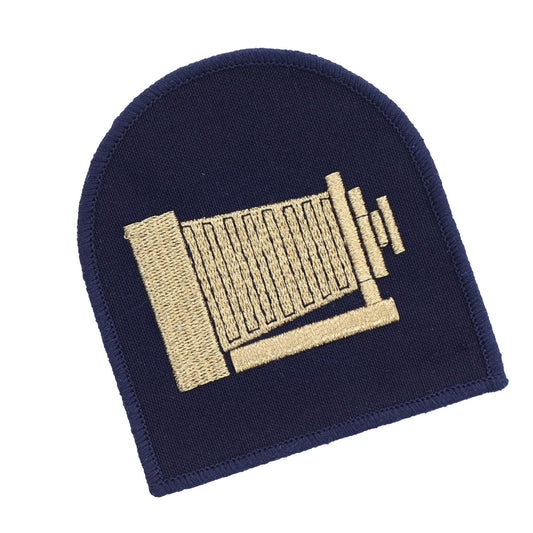 Perfectly sized, this Imagery Specialist Badge has embroidered details ready for wear Specifications: Material: Embroidered details Colour: Black, gold