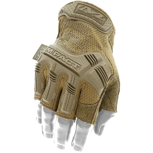 Make an M-Pact® in the field. When you need the control of bare hands without sacrificing protection, reach for the M-Pact fingerless. The next generation of M-Pact tactical gloves protect military and law enforcement professionals with EN 13594 rated impact protection. D3O® palm padding dissipates high-impact energy to reduce hand fatigue when you’re fully engaged.