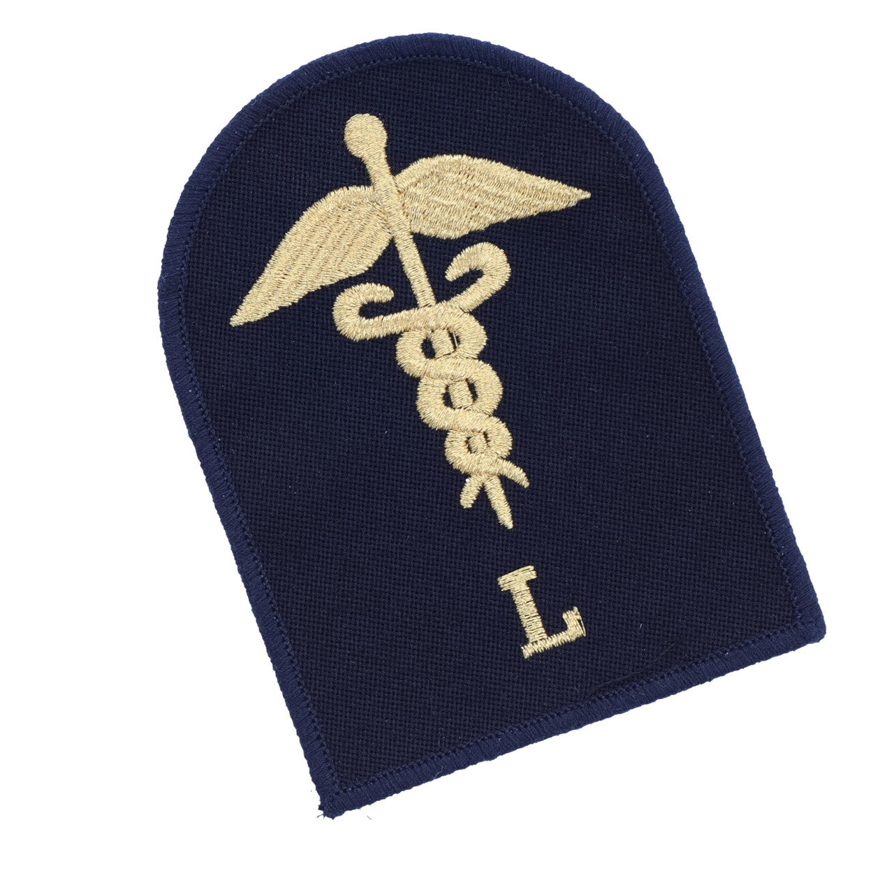 Perfectly sized, this Medical Laboratory Assistant Badge has embroidered details ready for wear Specifications: Material: Embroidered details Colour: Blue, Gold