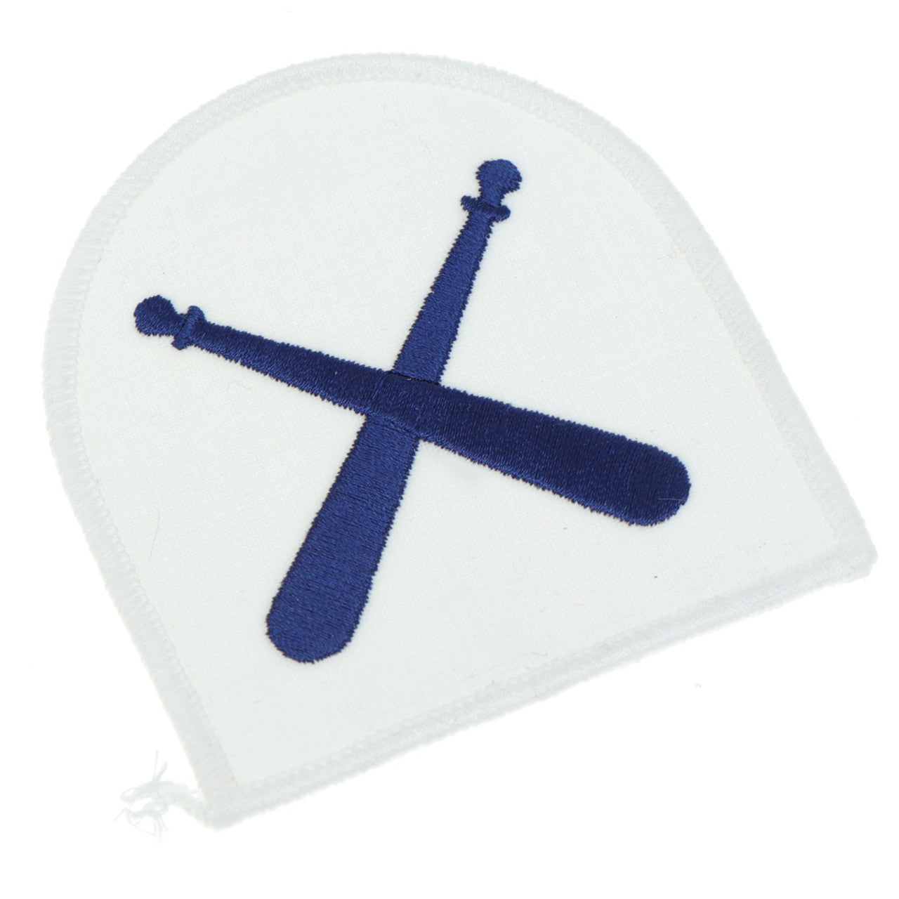 Perfectly sized, this Physical Trainer Badge White has embroidered details ready for wear Specifications: Material: Embroidered details Colour: Blue, White