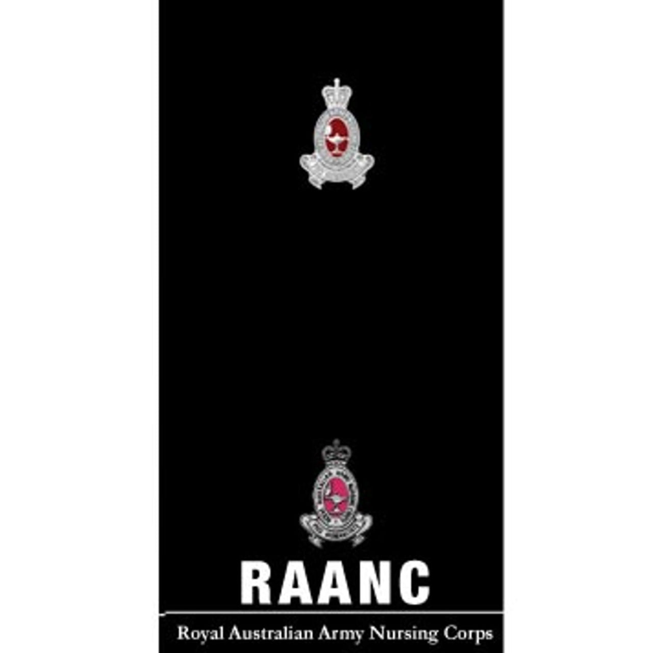 Royal Australian Army Nursing Corps (RAANC) 20mm full-colour enamel lapel pin. Displayed on a presentation card, this beautiful gold-plated lapel pin looks great on both jackets or caps. Add this lapel pin to your collection today. Specifications: Material: Full-colour enamel, gold-plated zinc alloy Colour: Black, gold, silver Size: 20mm www.defenceqstore.com.au