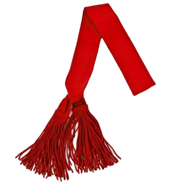 CEREMONIAL DRESS ITEM Army Scarlet Shoulder Sash Small 62.5cm Medium 69.5cm Large 74.5cm X Large 79.5cm www.defenceqstore.com.au