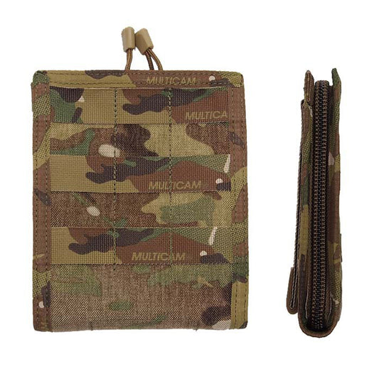 Allows the use of maps and other navigational items on a flat clean, protected surface. Three PALS columns wide on the front allows sufficient space for the attachment of extra small pouches. Comes with internal elastic loops to hold pens and other small essential items. Requires three PALS columns. www.defenceqstore.com.au