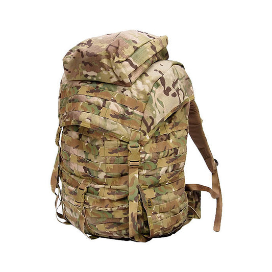 The SORD field pack (3 day plus) has been developed and put together with over 30 years of military pack experience. The pack has been designed and manufactured at our factory facility in Melbourne, Australia. The 1606MC polymer frame has been imported direct from the USA. www.defenceqstore.com.au