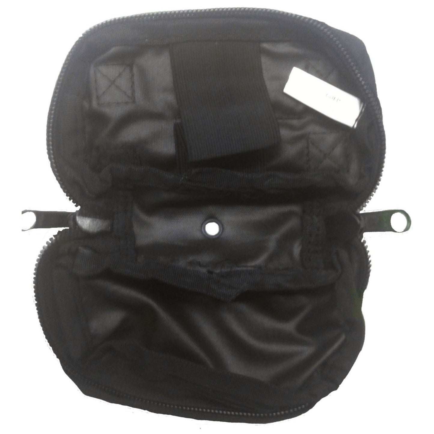 Side opening YKK zipper Internal elastic banding Bound seams Mesh eyelet drainage holes Excellent sized first aid pouch Heavy duty webbing Heavy duty 2 coats PU fabric Dimensions: 16x8x6cm