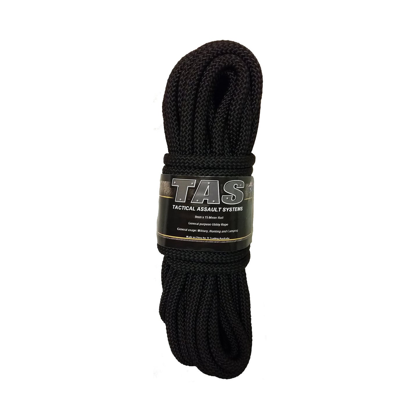 The rope comes in two sizes 5mm x 15m & 9mm x 15m This rope is for general purpose use only Great for general usage such as camping, hunting, military, cadets, scouts and general outdoor activities NOT TO BE USED FOR CLIMBING, NOT BREAK STRENGTH TESTED!!!