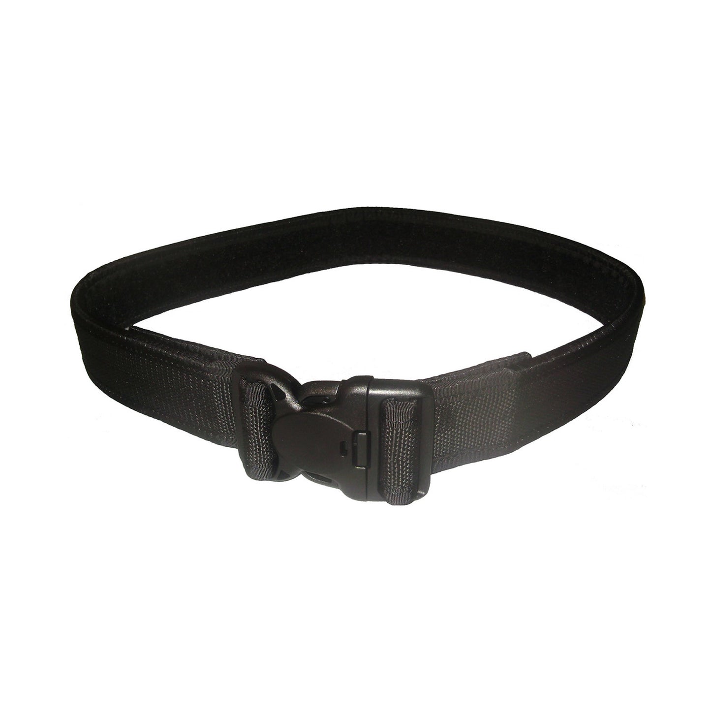 Premium duty belt for security/duty work Adjustable velcro sides and a 2-hand release buckle Small: 28+6" Medium: 32+6" Large: 38+6" XLarge: 44+6" XXLarge: 48+6"