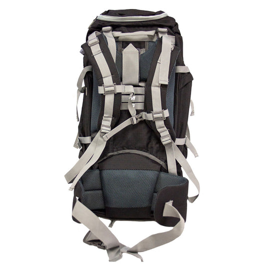 Check out this full size bug out backpack, a must have if you need to get out in a hurry or just for general hiking.  Fully adjustable harness system  Sturdy hip belt  Hydration system compatible  Side compression  Base load straps  Rope strap  Expandable side pockets  2 pockets in the top cover  Adjustable chest straps  Walking pole/ice axe attachments  Rain cover