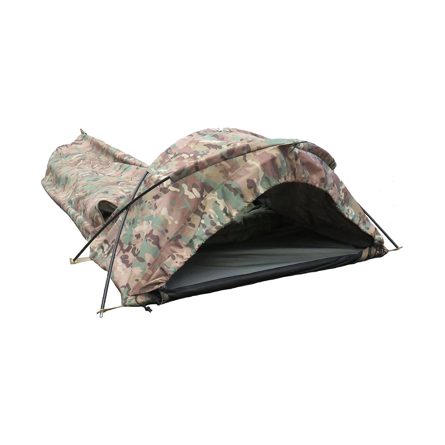 TAS MULTICAM BIVVY BAG WITH ALLOY POLES
