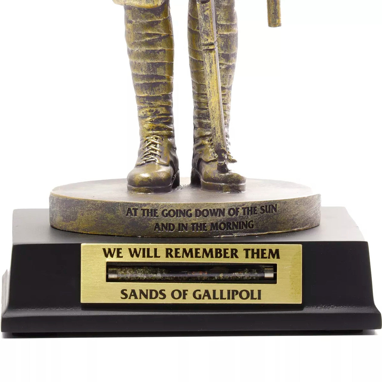 Sands of Gallipoli Figurine  In memory of those who made the ultimate sacrific