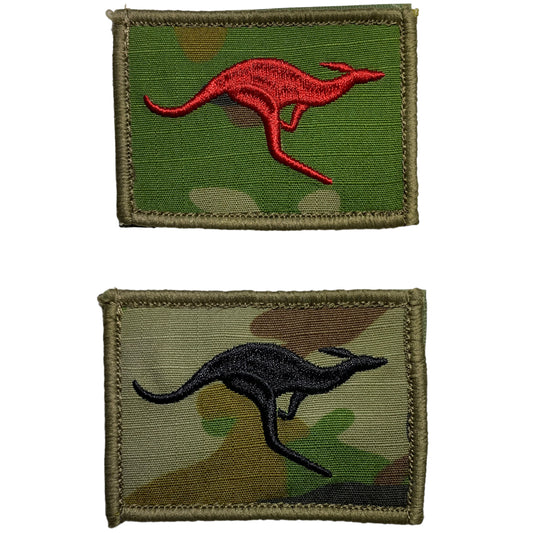 The Recon Kangaroo AMCU Patch is great for attaching to your field gear, jackets, shirts, pants, jeans, hats or even create your own patch board.  Velcro Backed  SIZE: 7X5CM  Please note: These are made onsite and may take a few days www.defenceqstore.com.au