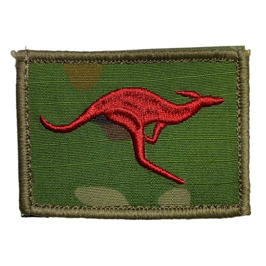 The Recon Kangaroo AMCU Patch is great for attaching to your field gear, jackets, shirts, pants, jeans, hats or even create your own patch board. Velcro Backed SIZE: 7X5CM Please note: These are made onsite and may take a few days www.defenceqstore.com.au