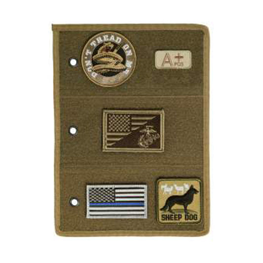 Additional Polyester Loop Morale Patch Book Page Allows You To Expand On Your Morale Patch Collection Easy To Add Pages Feature Loop Material On Front And Back Extra Morale Patch Book Pages Measure 8.5 Inches By 11.75 Inches Secure All Your Morale Patches In One Convenient Place Great For Airsoft Players And Morale Patch Collectors