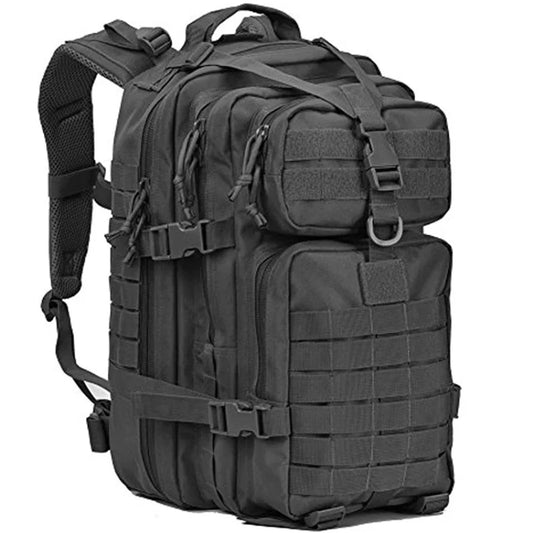 Tactical Backpack Size Approx. 32x50x23cm, Capacity: 35L. Large capacity assault pack, allowing you to carry all your tactical gears. It can be used as small 3 day assault pack, emergency backpack, bug out bag backpack, combat backpack, range bag, survival backpack, army backpack, molle backpack, EDC outdoors backpack, hunting backpack, hiking backpack, camping backpack, travel backpack or day pack for daily Use. www.defenceqstore.com.au