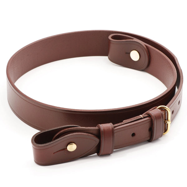 Sam Browne Shoulder Strap (Red Brown)