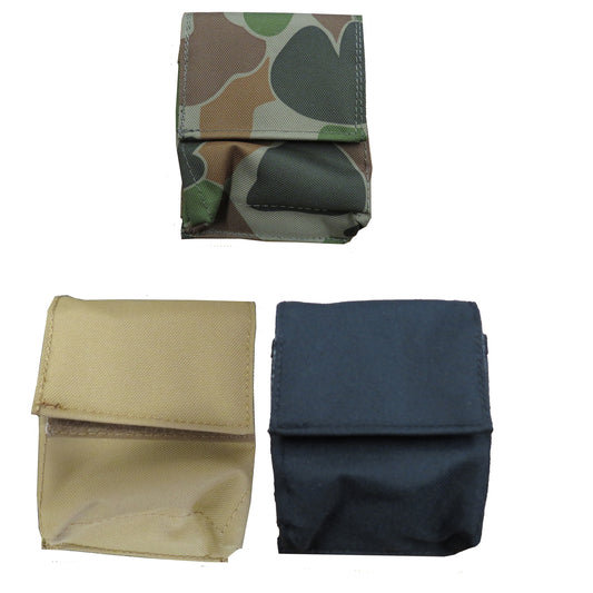 Heavy duty nylon webbing  900D fabric  Double PU coating  Made to military specifications  Can be used for other items as well  Dimensions: 12x9x2cm