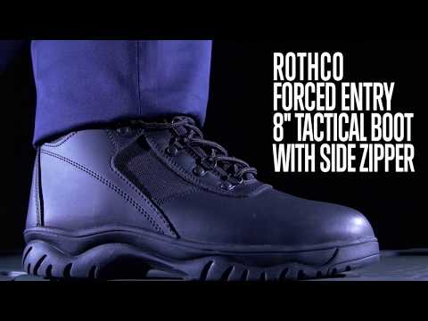 One of our number one tactical boots, Rothco's Forced Entry Tactical Boots are designed with a variety of features to get you through each challenge that comes your way. 